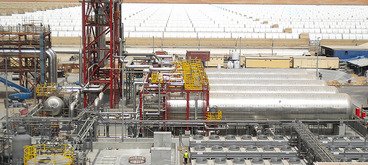 Shams One solar thermal power plant, United Arab Emirates